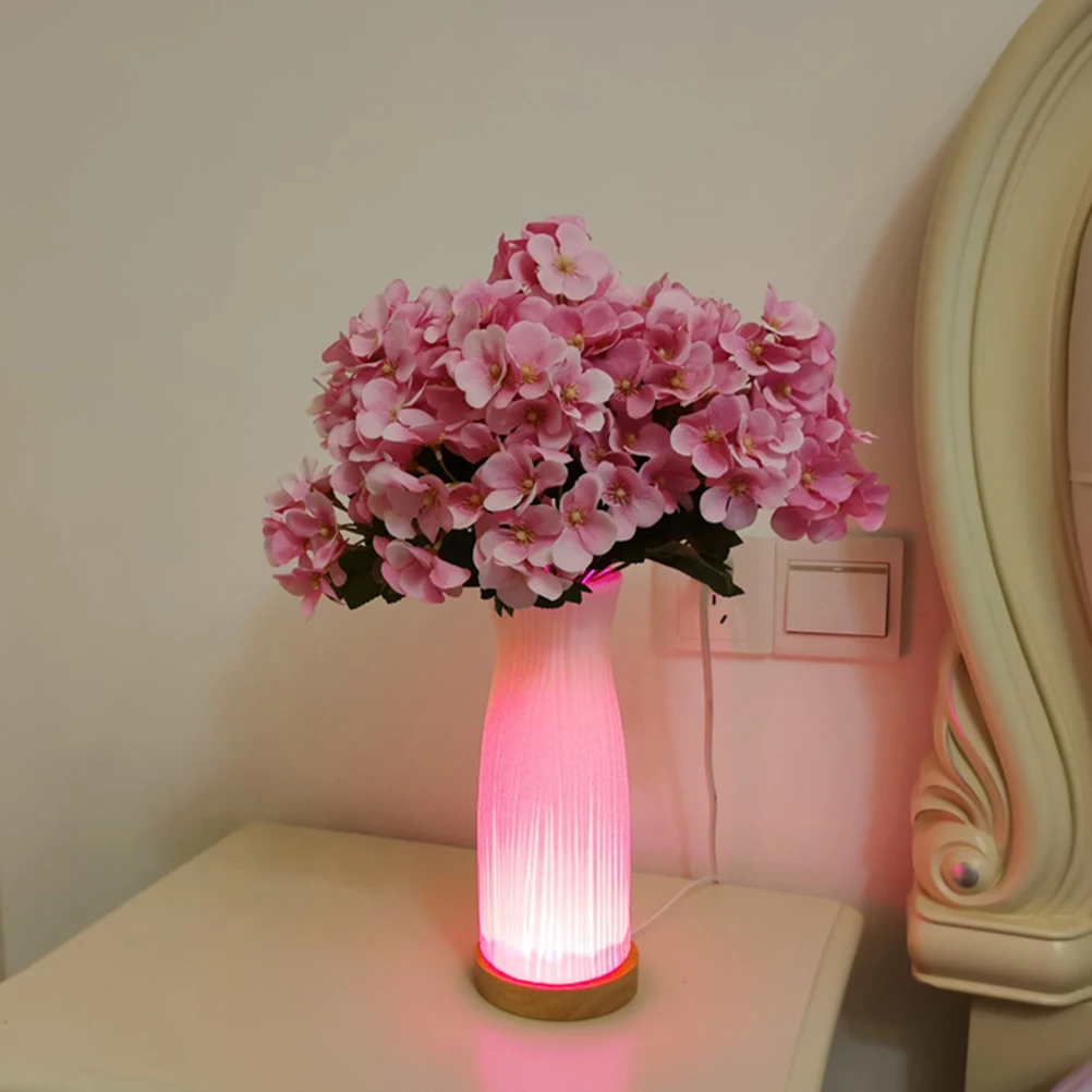 

Bedside Lamp USB Light Creative Flower Table Home Decoration Kids Bedroom Wedding Christmas Halloween Easter Night