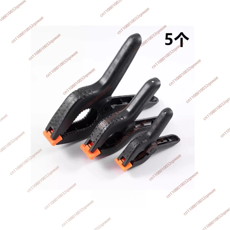 5 Pcs Woodworking Spring Clamps 2/3/4/6/9 Inch DIY Tools Plastic Nylon Clip A Type Clamp Woodworking Holding Spring Clip