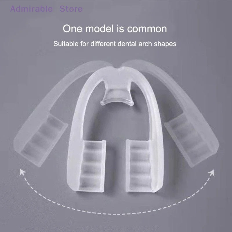 wAnti Grinding Dental Guard for Sleep Bruxism Splint Relieve Jaw Pain Soft Mouth Guard for Nighttime Protection 2/5pcs