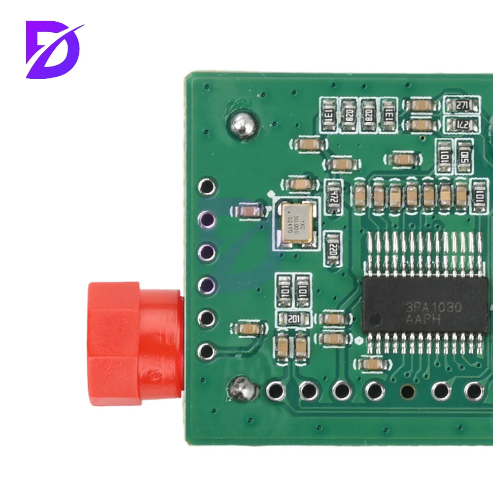 Módulo transceptor óptico Sky/Earth TTL DC 5.5-26V FC RX/TX/AV/VCC/GND Interface para drones TTL para módulo de fibra óptica