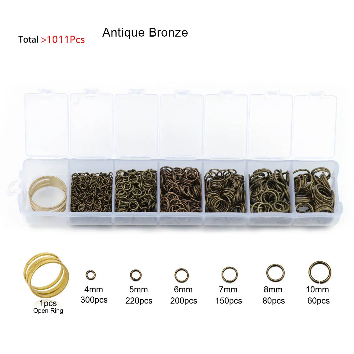 1 Box Open Jump Rings Set for DIY Kit