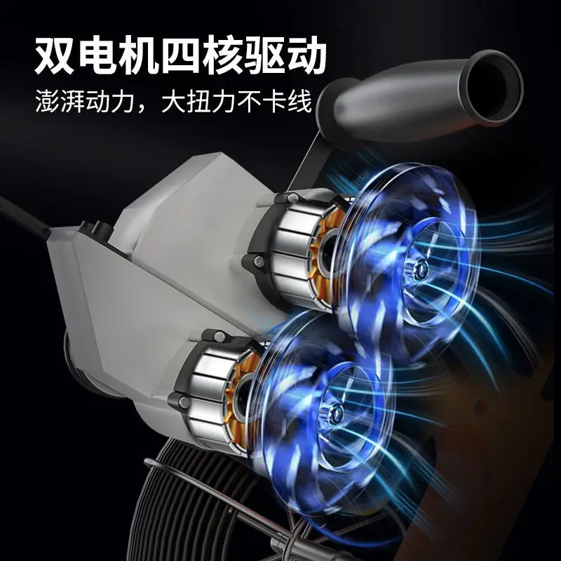 Threading artifact, special for wire drawing electricians, automatic lead pay-off