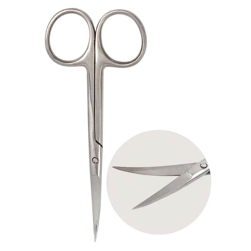 

1pc Stainless Steel Dental Surgical Scissor Straight/Elbow Scissors Dentist Surgery Equipment Oral Surgery Tool