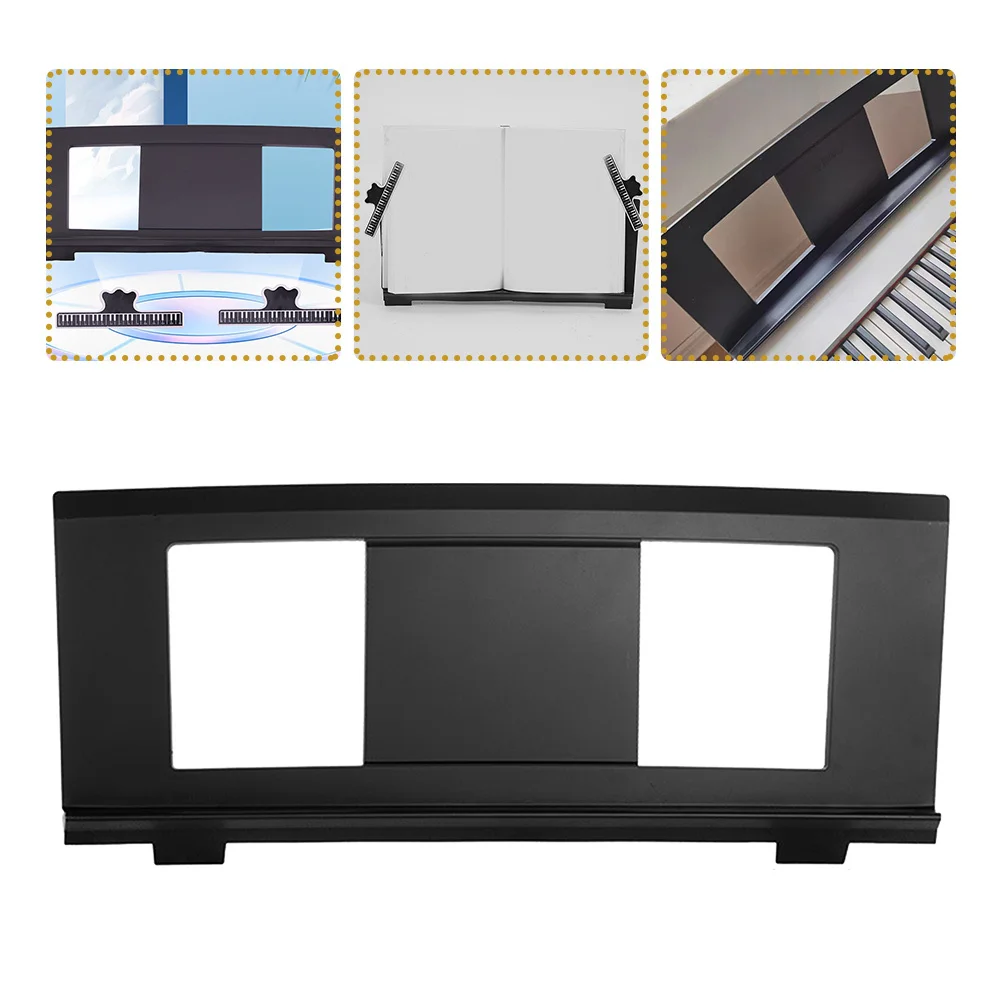 

Adjustable Portable Music Stand Durable ABS Material Sleek and Stylish Design Compatible with Various Music Sheets and Scores