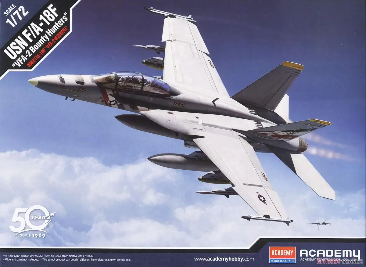 

Academy 12567 1/72 F/A-18F `VFA-2 Bounty Hunters` (Plastic model)