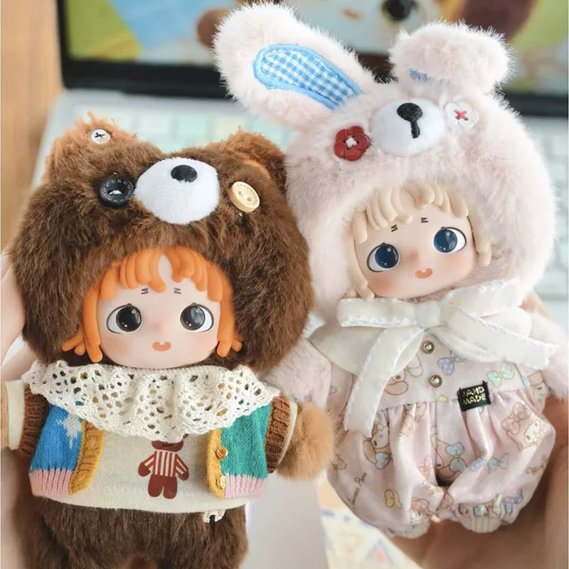 

HEYONE FurFur - Серия «Время снов»: Плюшевая игрушка-сюрприз в закрытой упаковке, настольное украшение, коллекционная фигурка аниме, милая модель