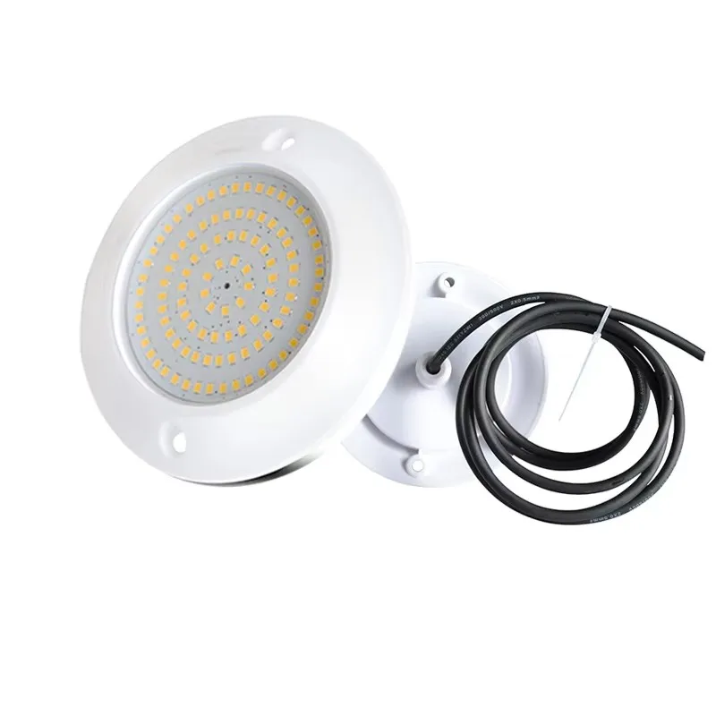Surface Mounted RGB LED Pool Light 12W 12V Underwater Light Fountain Landscape Lamp Piscina Luz Spotlight