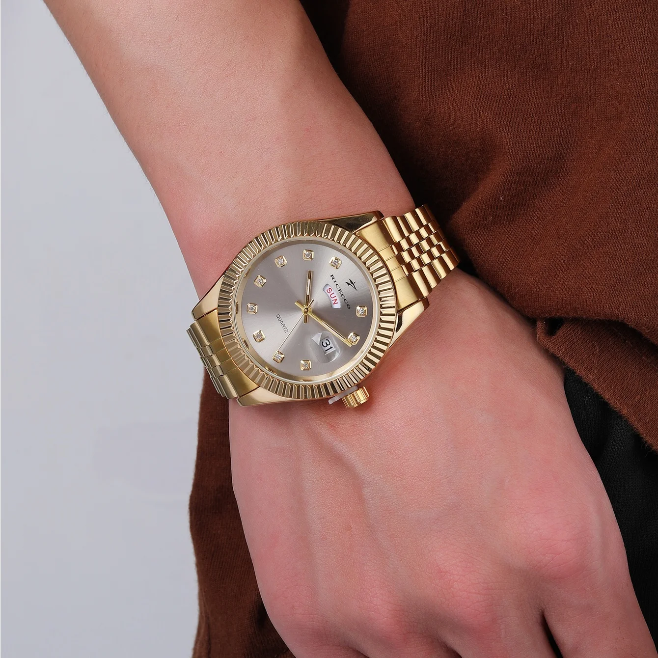 Sport Men Wristwatches Casual Simple Fashion Calendar Week Quartz Watch Male Watches Reloj for Christmas New Year Gifts