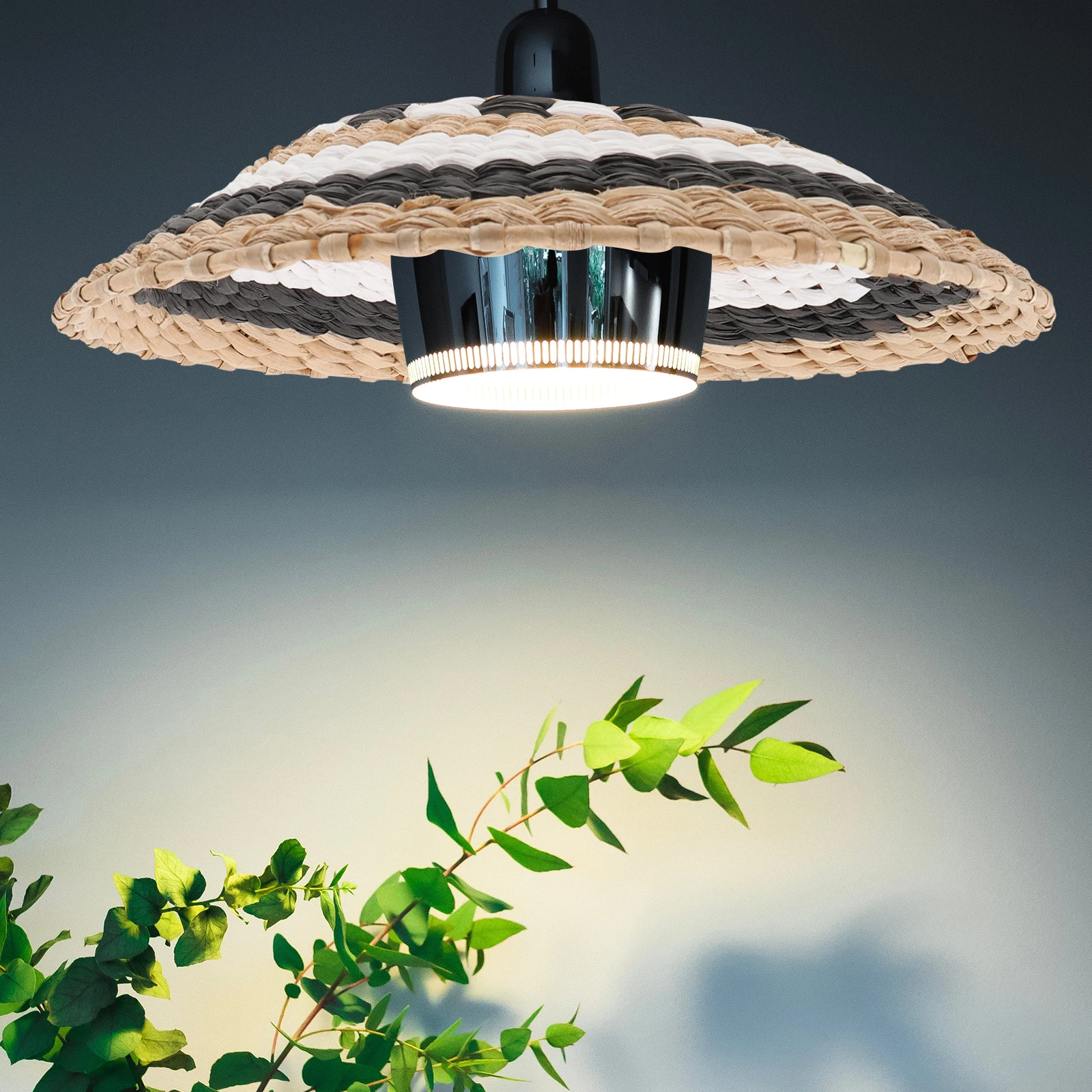 

Small Retro Paper Lampshade Woven Ceiling Lamp Cover Perfect for Living Room Bar Indoor Light Accessories Small Lampshade