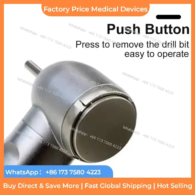 2026 High-Speed Handpiece with 4 Water Spray Generators Stand and Push Button Powered by Turbine fastshipping