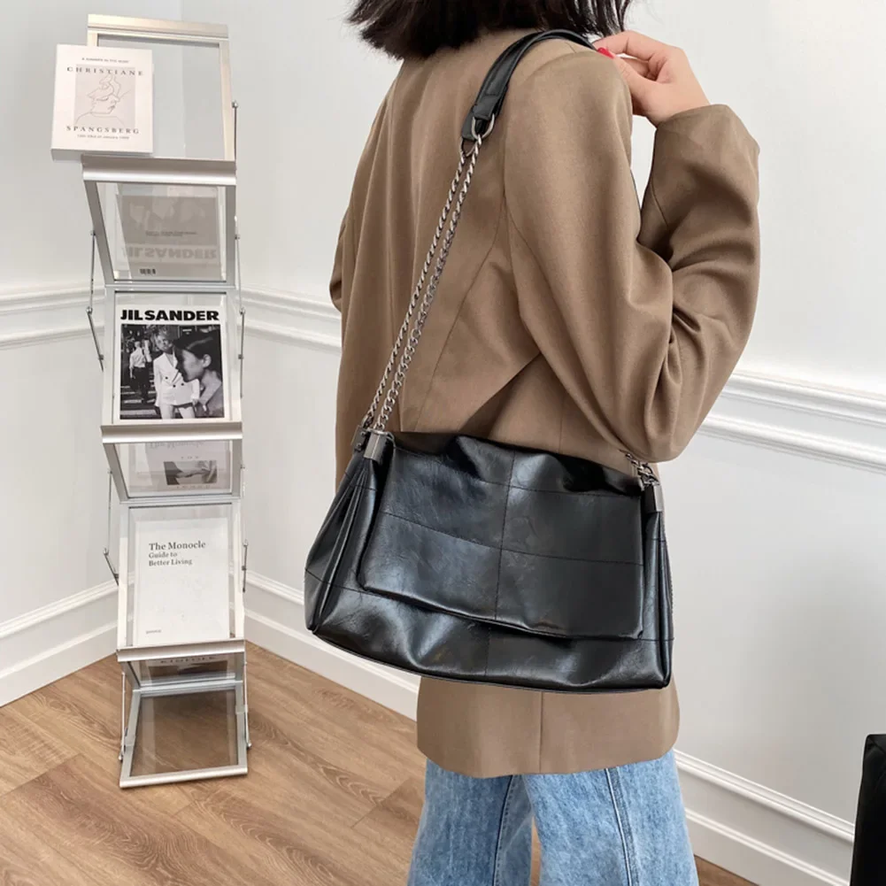 Luxury Handbags for Women Bags Designer Vintage Shoulder Bag New Chain Messenger Bags PU Leather Crossbody Pack Women Purse 2023