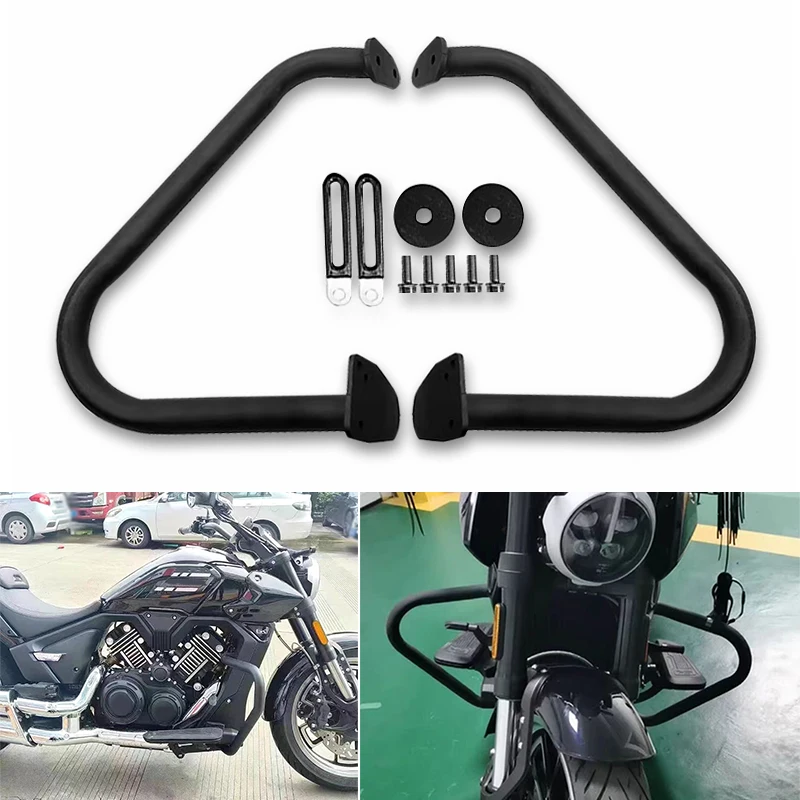 Thor-1000 Motorcycle Accessories Frame Crash Bar Falling Protector For Gaokin Thor1000 GK1000 V1000 Highway Engine Guard Bumper