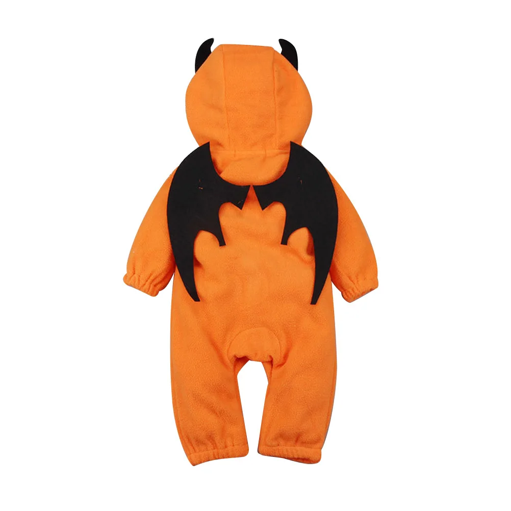 

1Pcs Halloween Pumpkin Romper Premium Kids Jumpsuit Colorful Toddler Party Costume Infant Clothes for Holiday Kids Rompers
