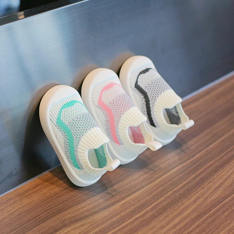 

Casual Comfortable Slip On Shoes For Baby Girls, Breathable Non-slip Walking Shoes For All Seasons