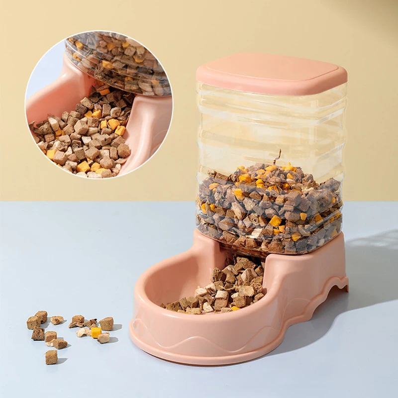 Feeding And Sweating Automatic Water Dispenser Grain Basin Pet Supplies Drinking Bowl Pets Accessories Things For Kittens Food