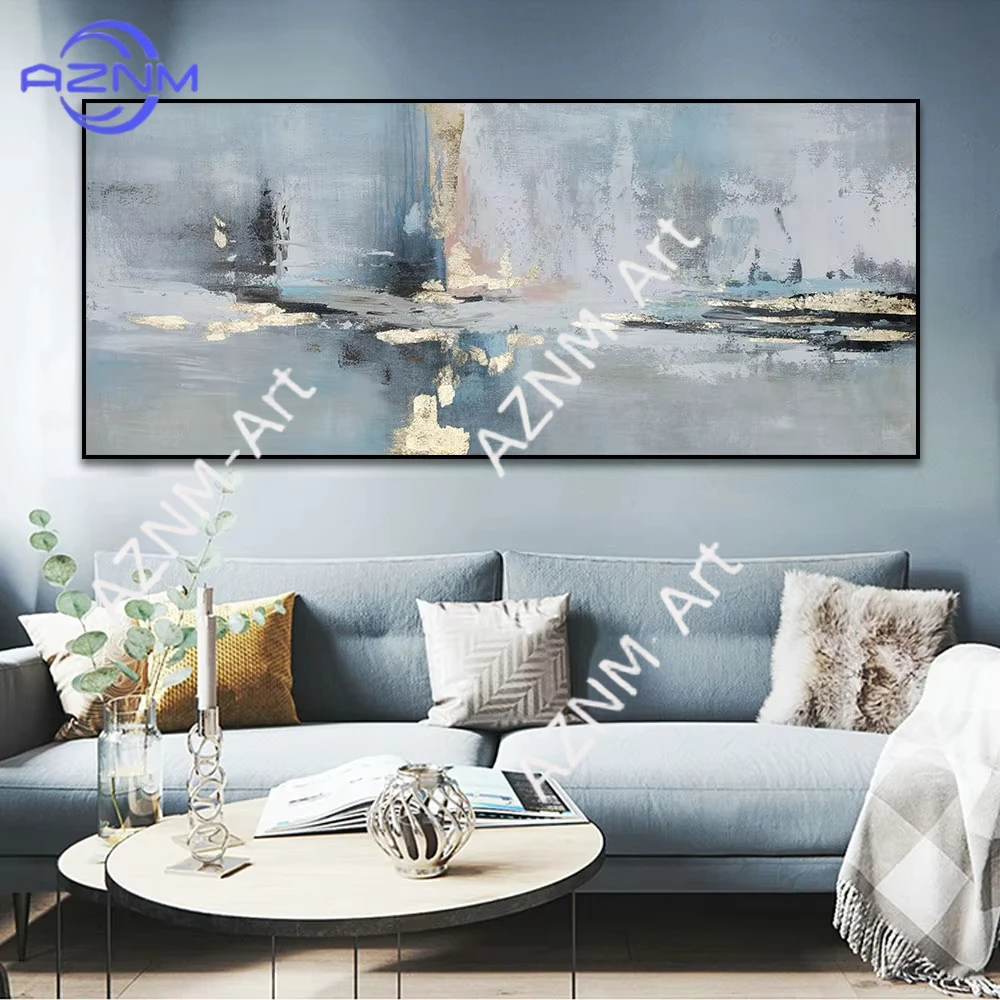1PC ，New Abstract Large Sizes 100% Handmade Oil Painting On Canvas Wall Art Pictures For Living Room Decoration Accessories