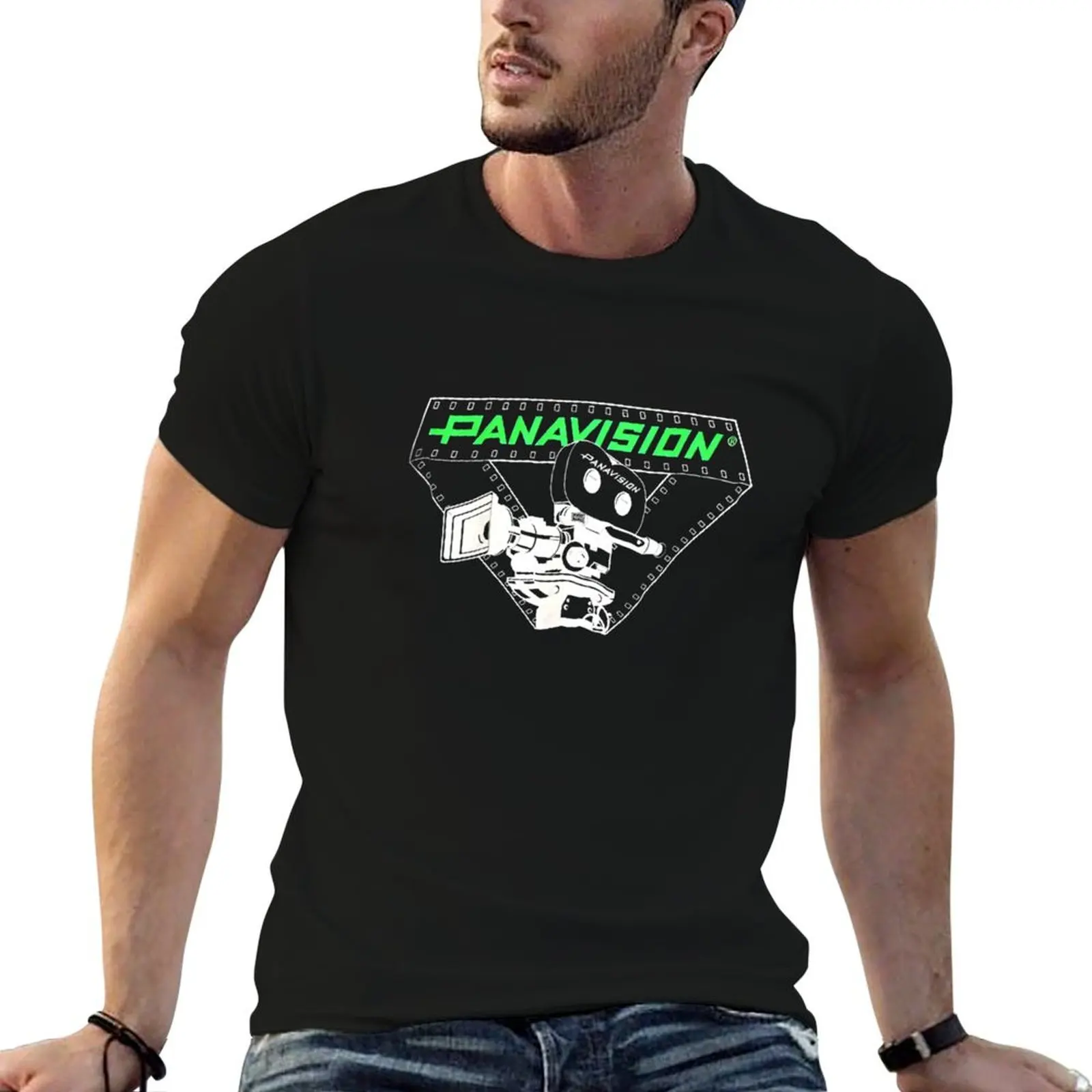 

Vintage 90s Panavision L 90s Panavision Movie T-Shirt anime t shirts oversize man t shirts for men casual T-Shirt