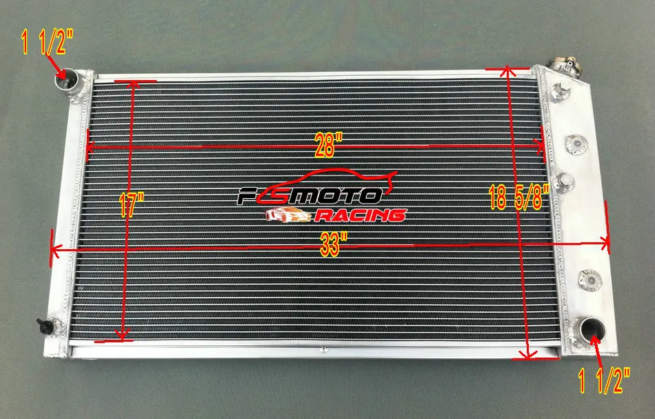3 Row Aluminum Radi…