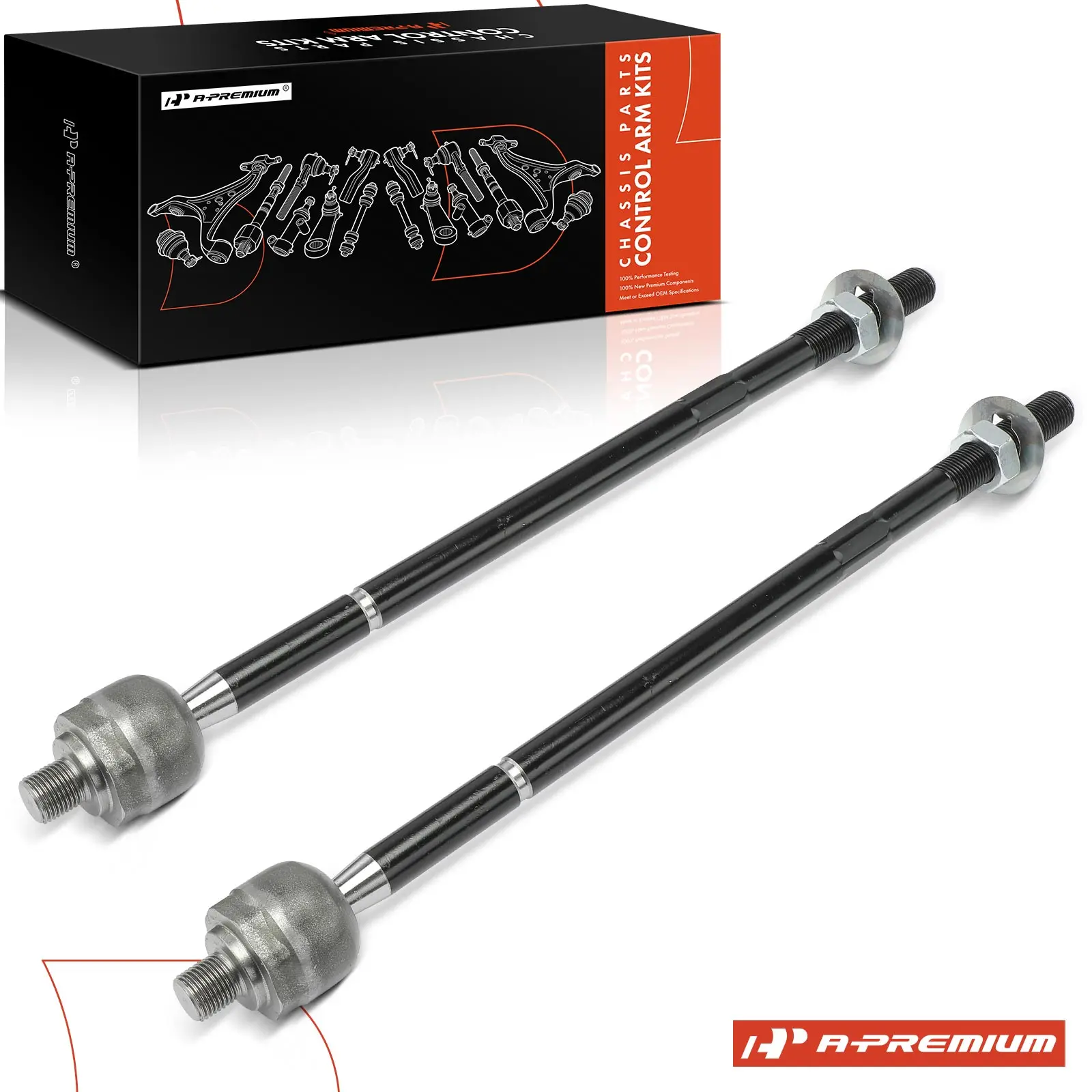 A-Premium 2x Front Left & Right Inner Steering Tie Rod End for Ford Transit Connect 2010-2013
