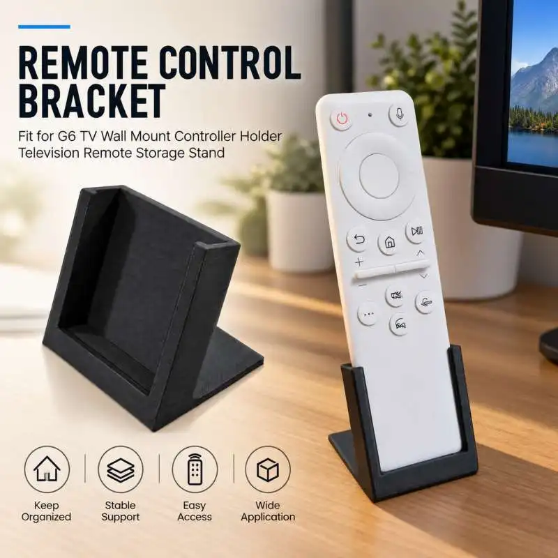 Remote Control Bracket Fit for G6 TV Wall Mount Controller Holder Television Remote Storage Stand