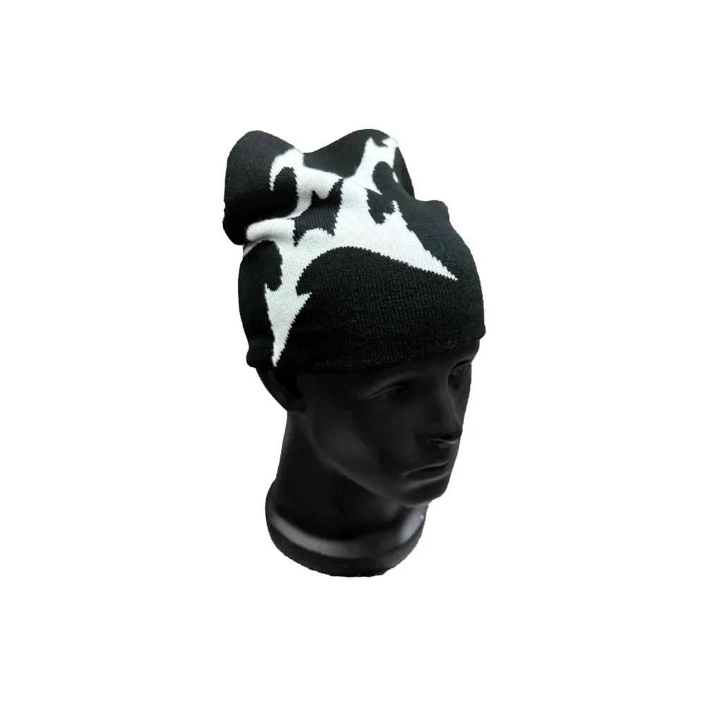 Women Hat Knitting Beanies Goth Star Caps Men Y2k Streetwear