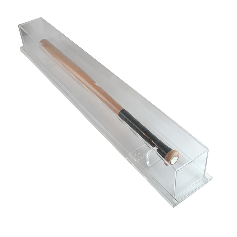 custom.Tinya Customized Cricket Bats Showcase Acrylic Display Rack Made in China Baseball Bat Display