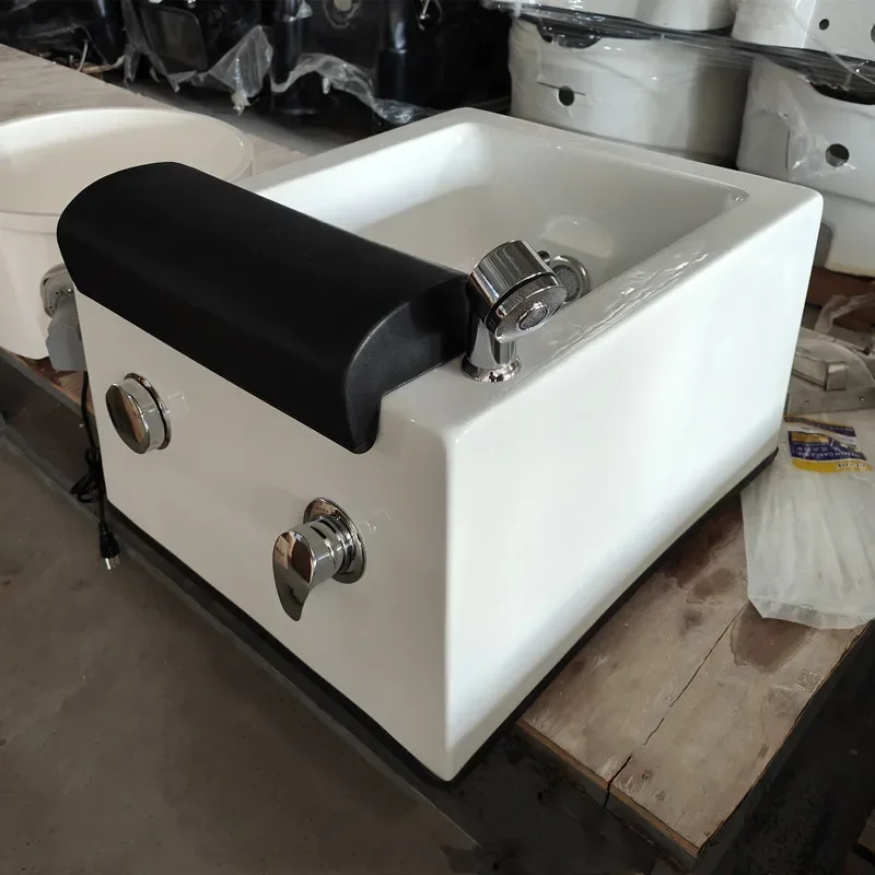 

2026 Hot SellingElectric Portable Pipeless No Plumbing Spa Foot Rest Pedicure Basin Bowl with Drain