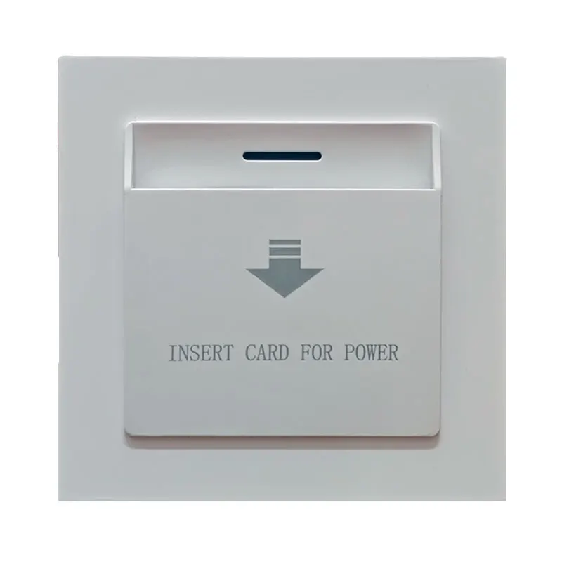 10pcs Any Card Work 220V Power Off Energy Saving Switch Insert Card For Power 40A 15s Time Delay