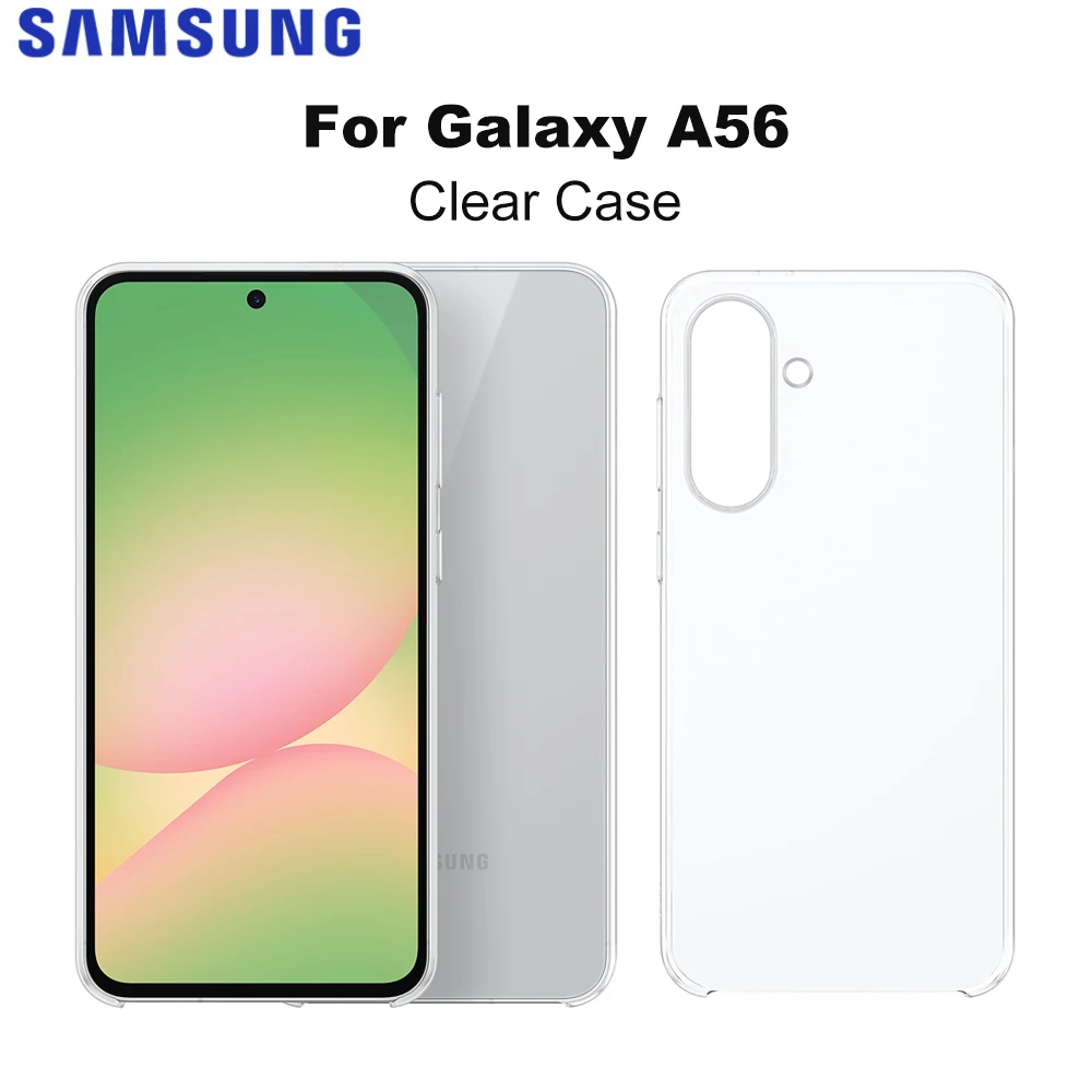 

Original Samsung Galaxy A56 5G Clear Case Phone Case Transparent Slim Design for Galaxy A56
