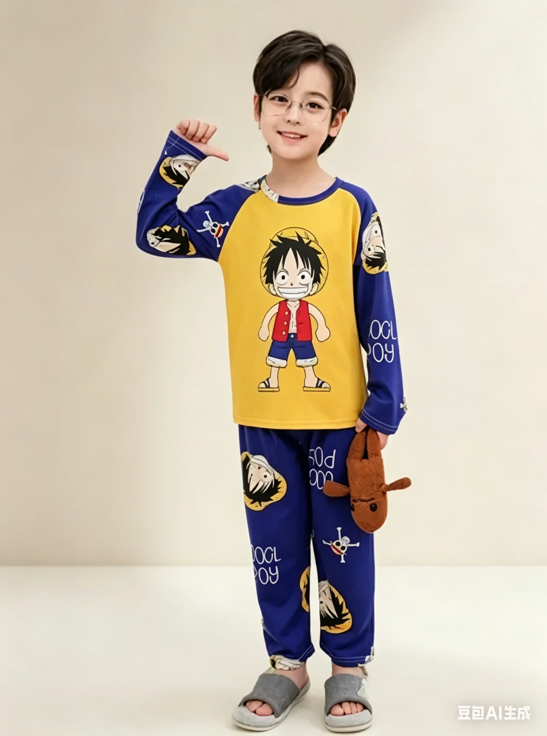 conjunto-de-pijama-infantil-luffy-de-verao-2026-para-meninos-estampa-de-desenho-animado-luffy-manga-raglan-roupa-de-dormir-de-secagem-rapida-macia-e-confortavel-roupa-de-lazer-anime