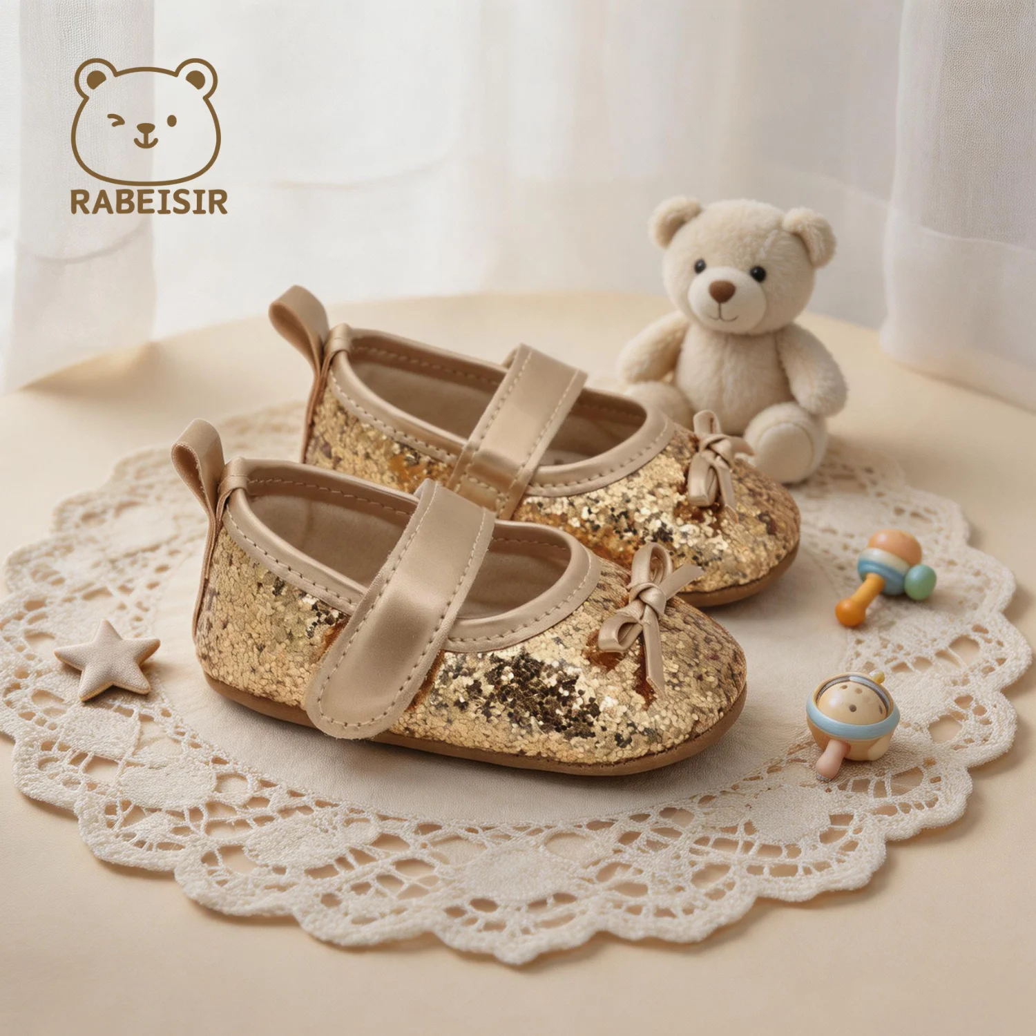 Elegant Princess-Style Mary Ja - Velcro Hook Loop ulasan dan harga