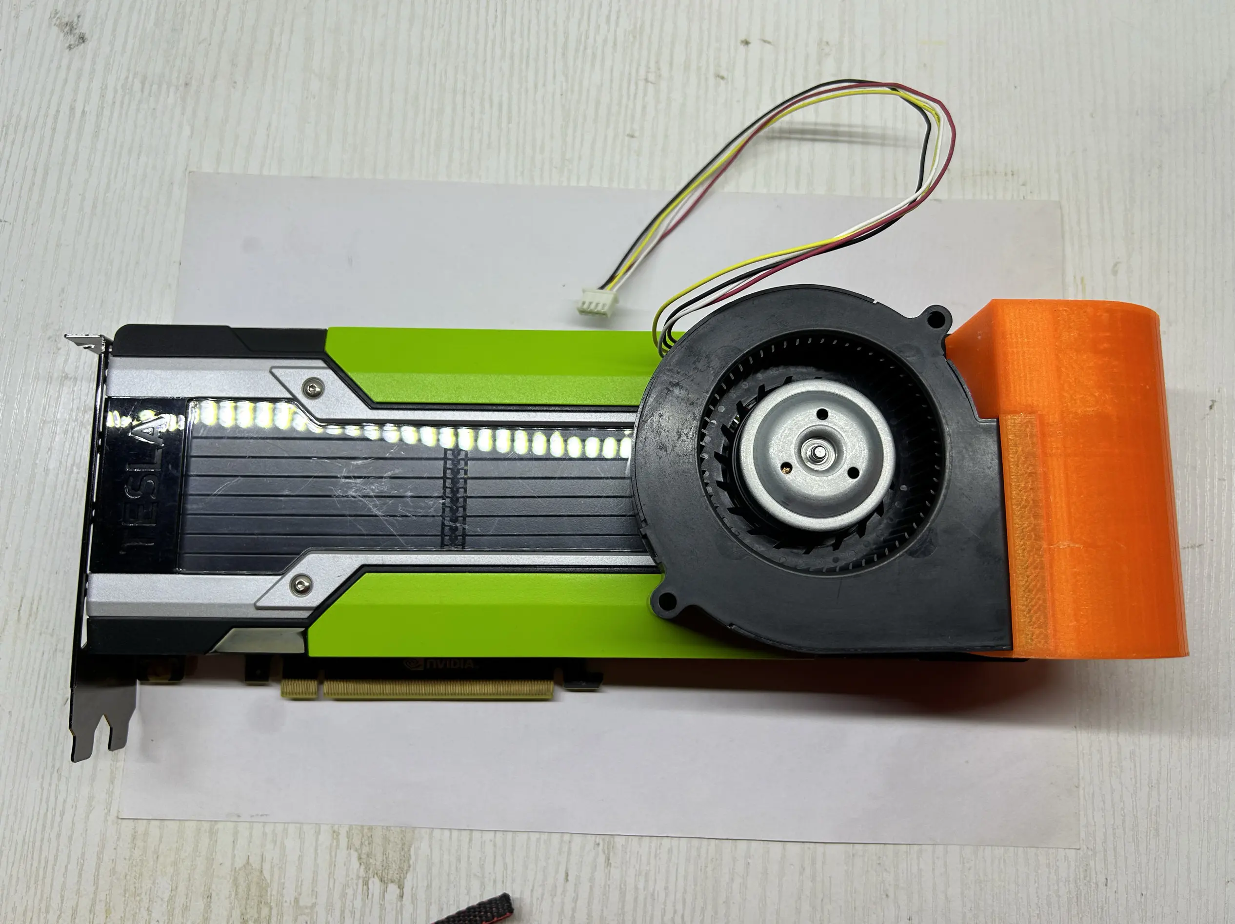 Suitable for NVIDIA Tesla M60 M10 graphics card modification active cooling component