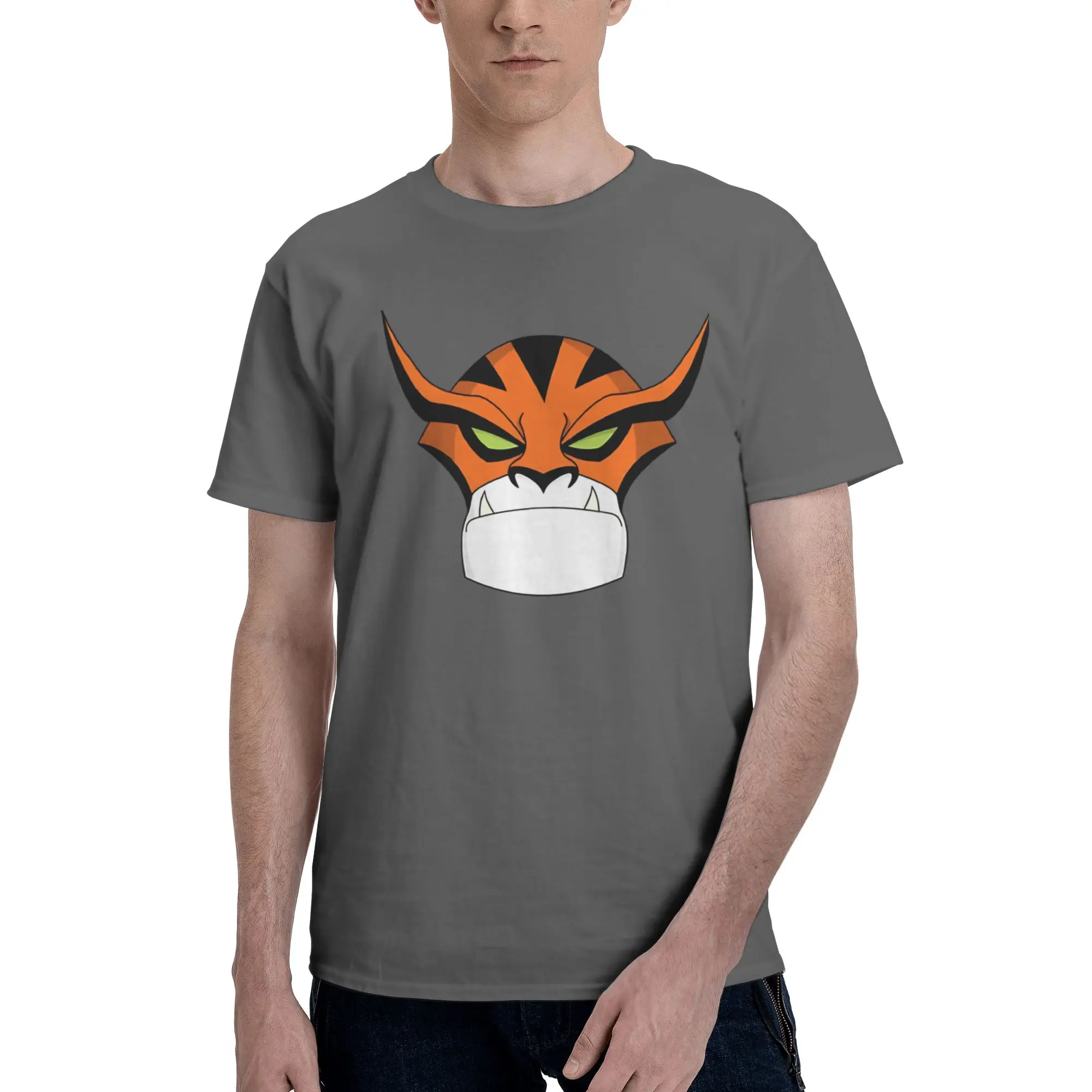 10 camisetas de Ben Rath alien para hombre, camisetas de moda de Ben 10, camisetas de manga corta con cuello redondo de algodón puro, ropa recién llegada, camiseta