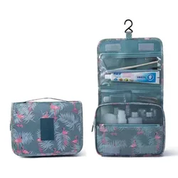 Waterproof Bathroom Makeup Organizer Hook Rangement Women's Cosmetic Bag For Makeup Portable Travel Toilet Wash Storage Bag