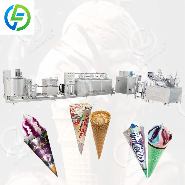 

Industrial Ice Creme Production Machine Automatic Ice Cream Manufacturing Equipment China