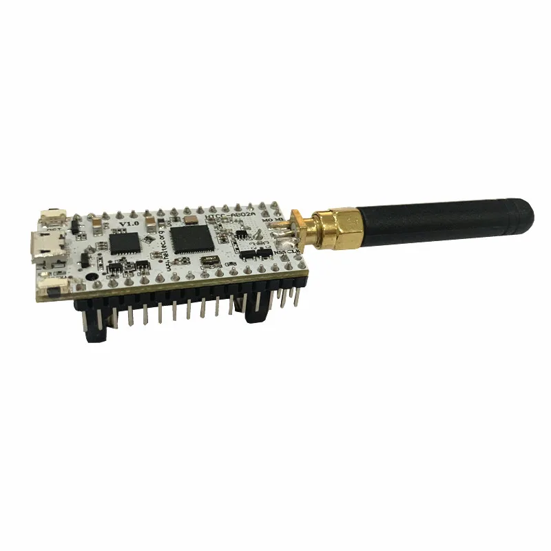 CubeCell Lora Node ASR6502 LoRa con caja de batería 1/2AA Aplicaciones de nodo LoRaWAN para arduino con antena