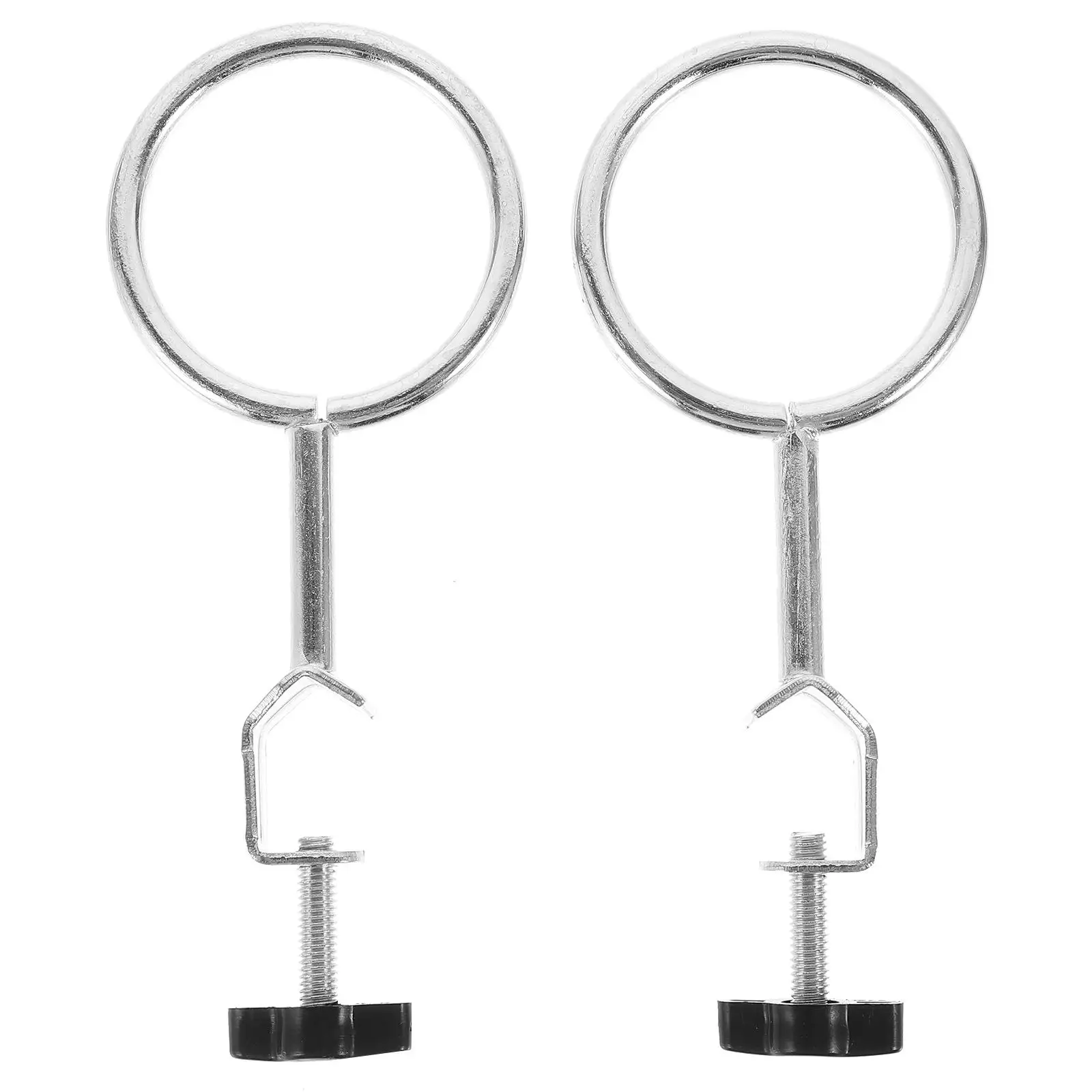 2 шт., аксессуары для железных колец, лабораторная опорная подставка, кольцо, зажим для реторт, стойка для дистилляции, оборудование для экспериментов