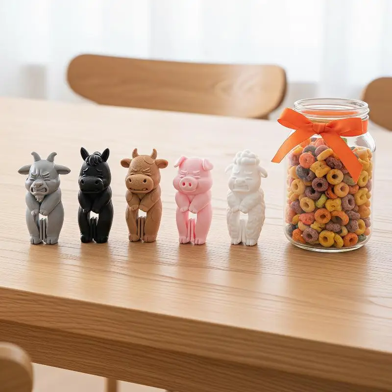 Amour Nook 3D Printed Animal Bag Clips