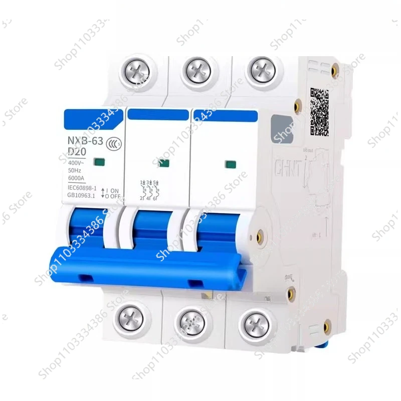 

D-type Miniature Circuit Breaker NXB-63 Three-phase Four Wire DZ47 Upgraded Air Switch 1p2p3p4p