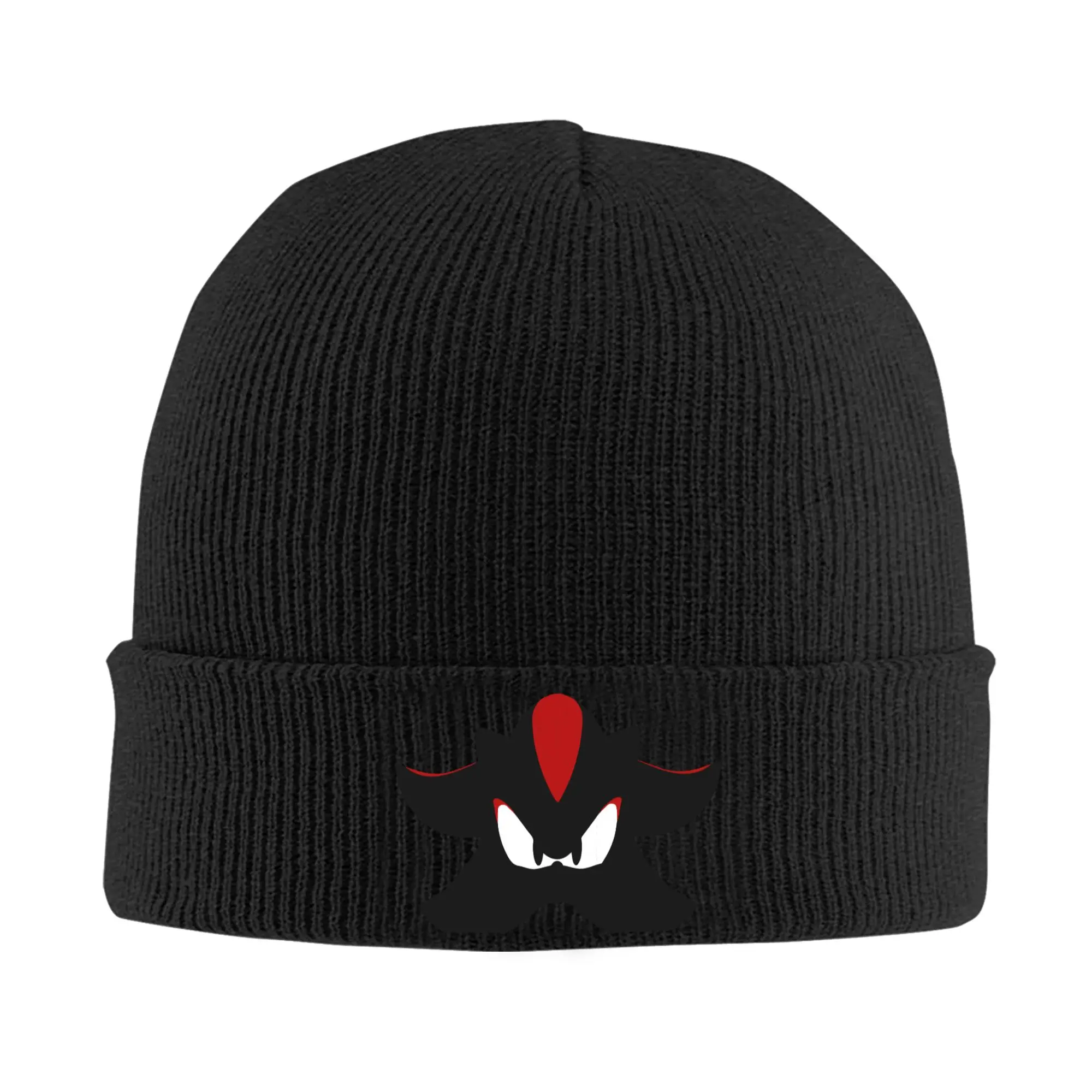 Shadow The Hedgehogs Knit Hat Beanie Autumn Winter Hat Warm Unisex  Fashion Cap Men Women Gift,