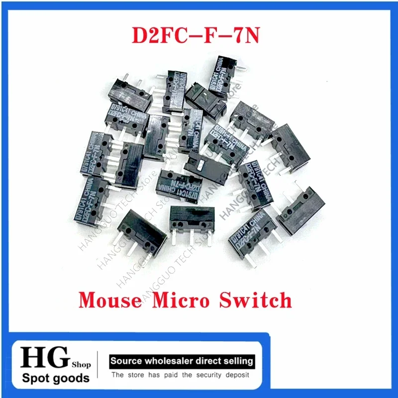

New Mouse Micro Switch D2FC-F-7N Mouse Button Fretting D2FC-E-7N D2FC