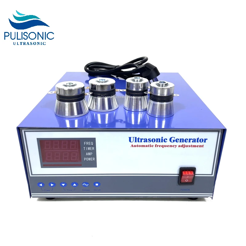 Ultrasonic Pulse Wave Generator 600W 25K-40K Optional With CE Certification For Industrial Washing Equipment