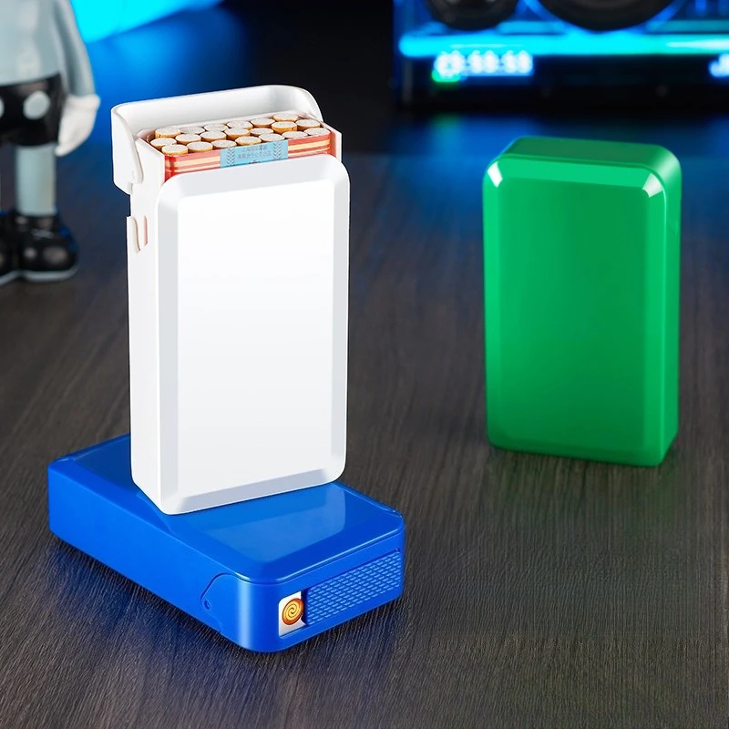 

Универсальный портсигар с автоматической выдвижной крышкой, защита от давления и влаги, для мужчин и женщин