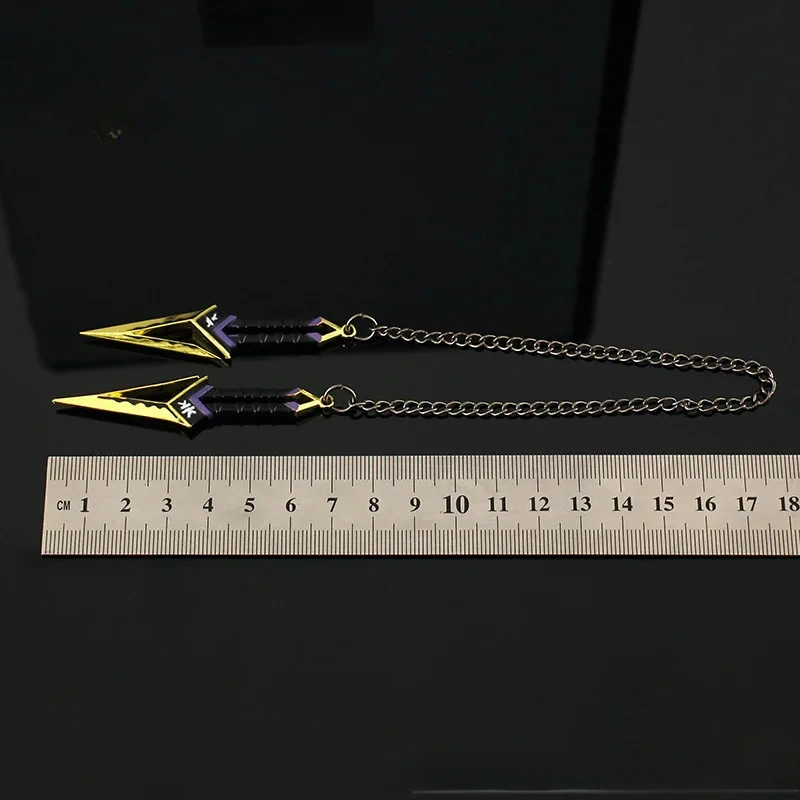 Valorant – périphériques de jeu 7cm/2.75 pouces, épées mêlées, modèle d'arme en métal Katana japonais, accessoires, ornements, cadeaux, jouets pour garçons