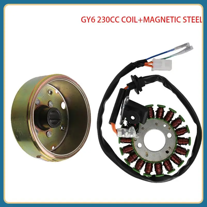 

GY6 230 coil magnetic steel scooter engine GY6230 flywheel magnetic motor rotor