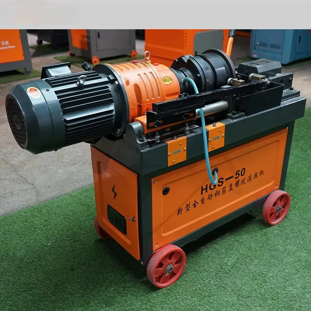 

Factory High Quality Automatic Security Rebar Thread Rolling Machines