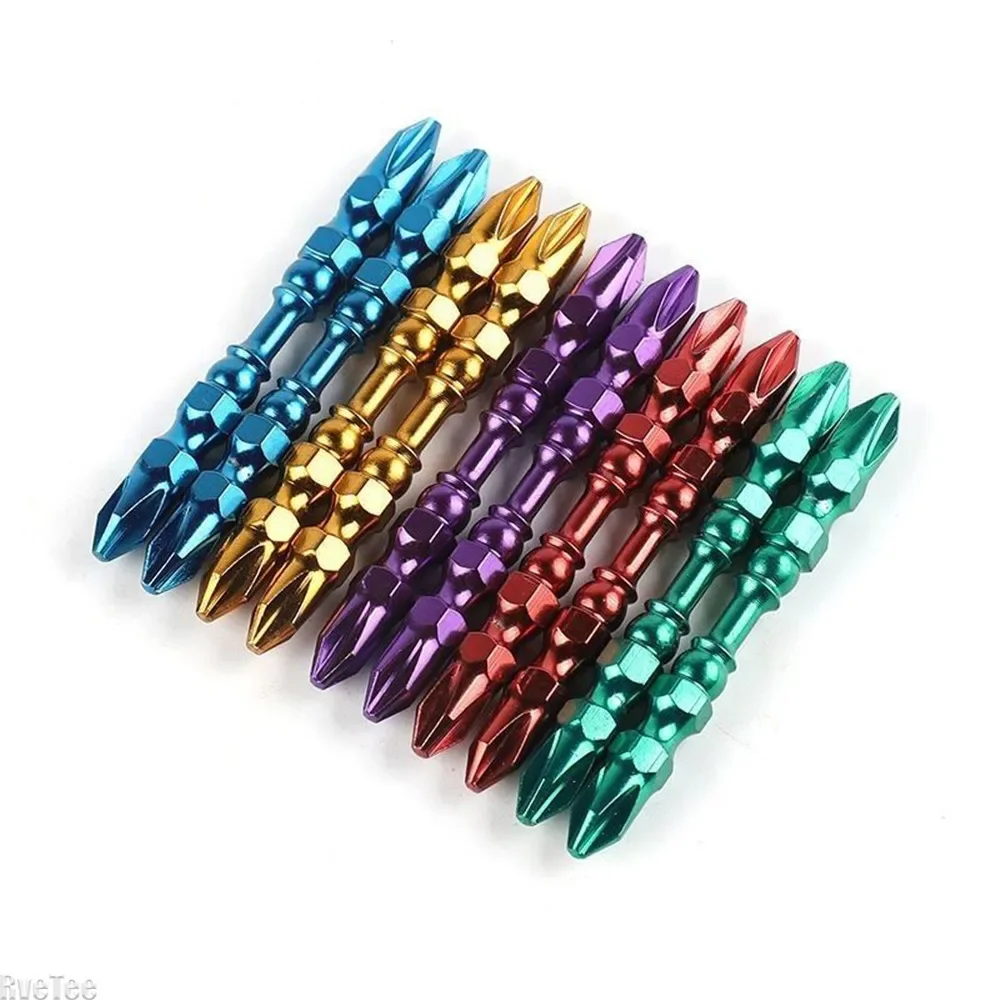 10PCS Alloy Steel Screwdriver Head Tool Bits for Strong Magnet Precision Multifunctional Professional Work Tools Screwdriver