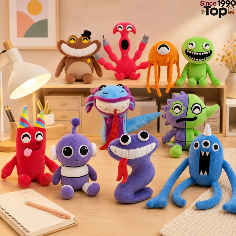 Class Garden Series Plush Toys Creative Ocean Animal Shaped Dolls Anime Accessories Car Decoration Dolls Christmas Birthday Gift