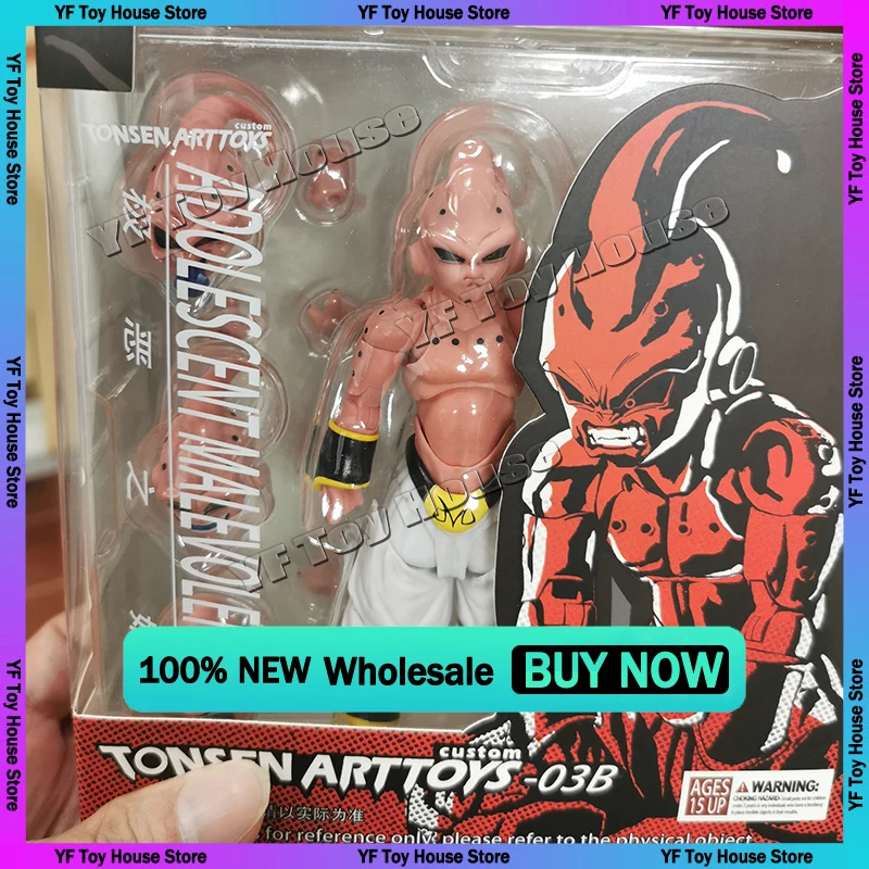 

Original Tonsenarttoys Dragon Ball S.H.Figuarts Shf Adolescent Malevolence Majin Buu Boo Anime Action Figures Tonsen Arttoys Toy