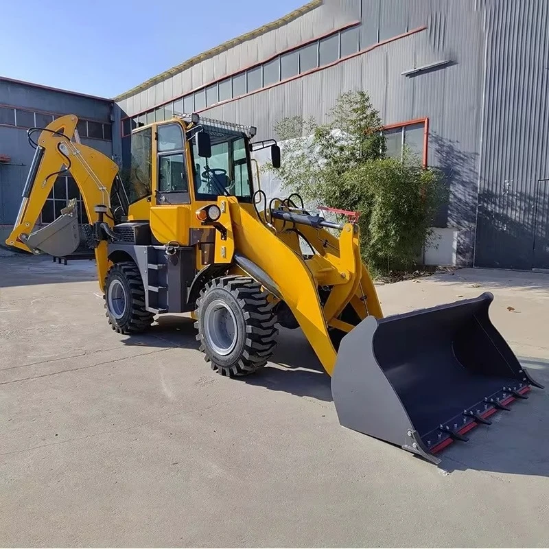 Custom Configuration Backhoe Loader Optional Accessories Multifunctional Combination To Meet Special Construction Needs